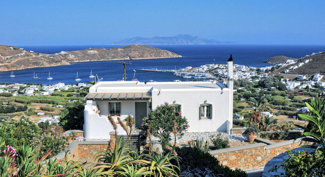Blue Horizon villa for rent in Serifos