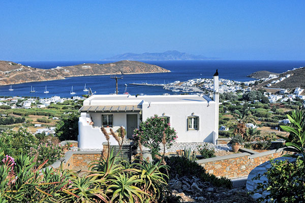 Blue horizon villa at Serifos