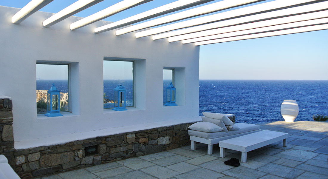 Villa Pietra & Mare at Agios Sostis in Serifos