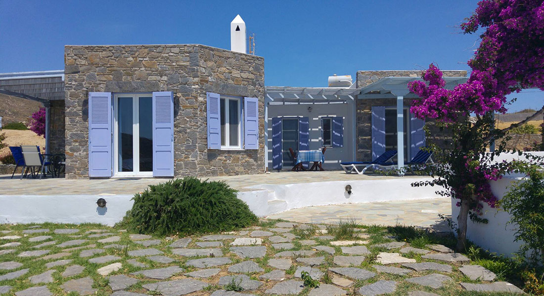 Villa Karavi for rent in Serifos